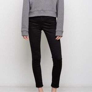 Adriano Goldschmied The Legging Ankle Black Super Skinny Ankle Jeans Size 25